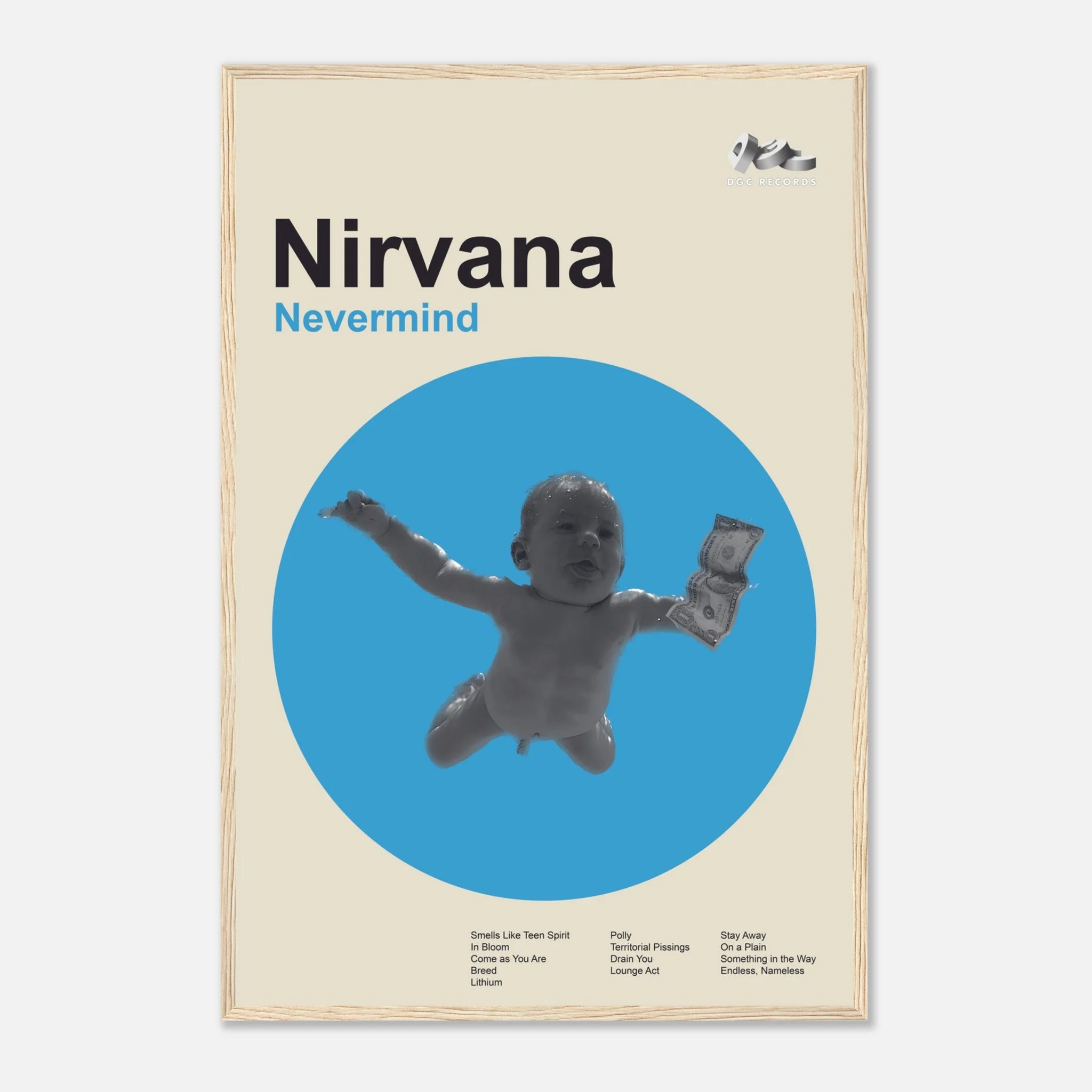 Nirvana - Nevermind - Framed Poster - Image 8