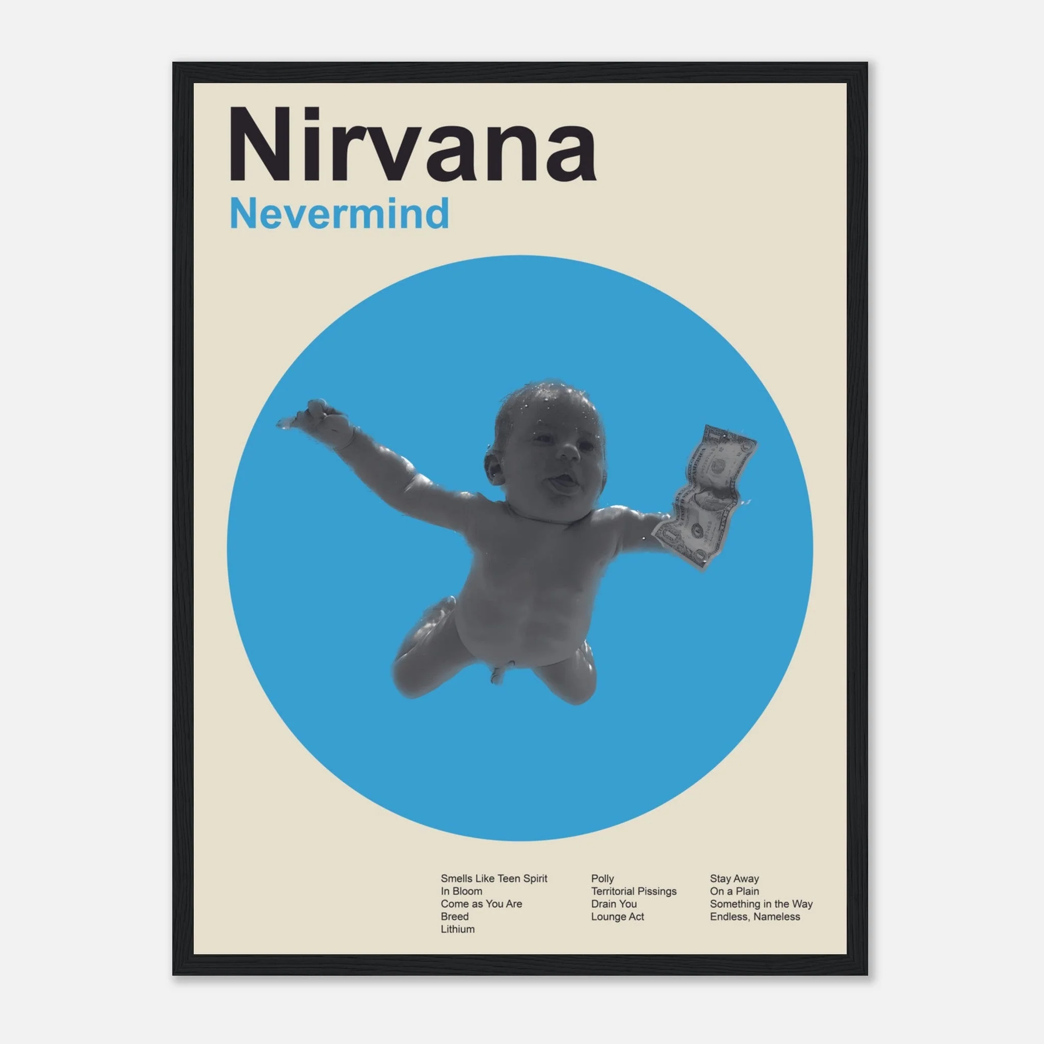 Nirvana - Nevermind - Framed Poster - Image 9