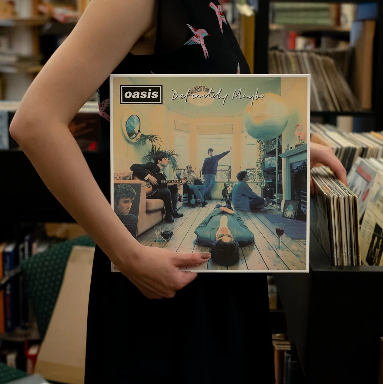 Oasis - Definitely Maybe - Vinyl LP Record - Image 4