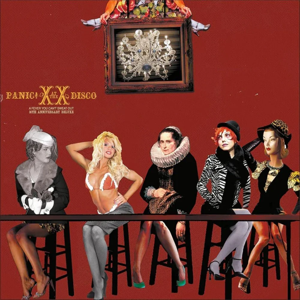 Panic! At The Disco - A Fever You Can't Sweat Out - Translucent Red Vinyl LP Record - Image 2
