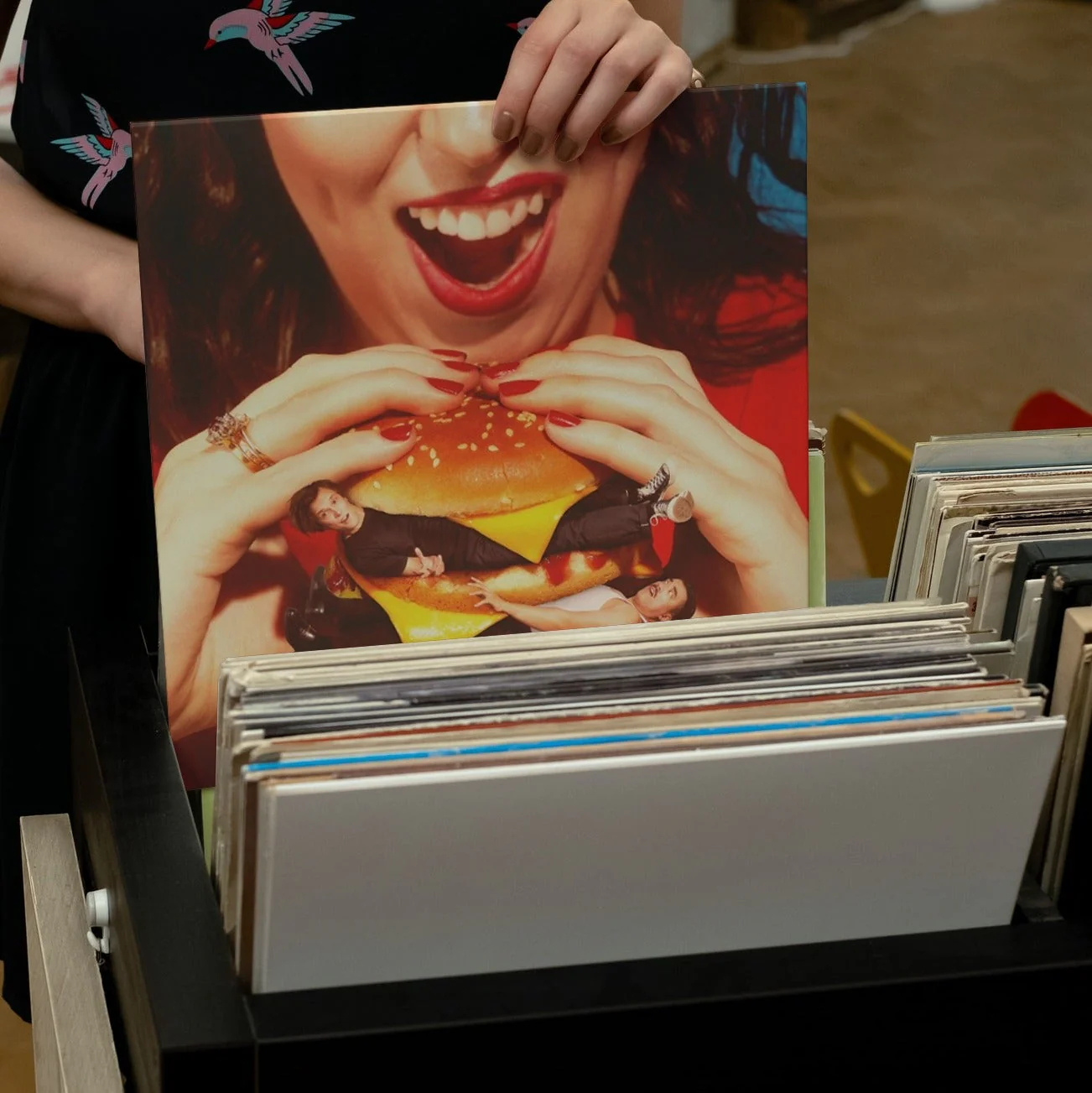Polish Club - Now We're Cookin' - Limited Edition Blue Vinyl LP Record - Image 3