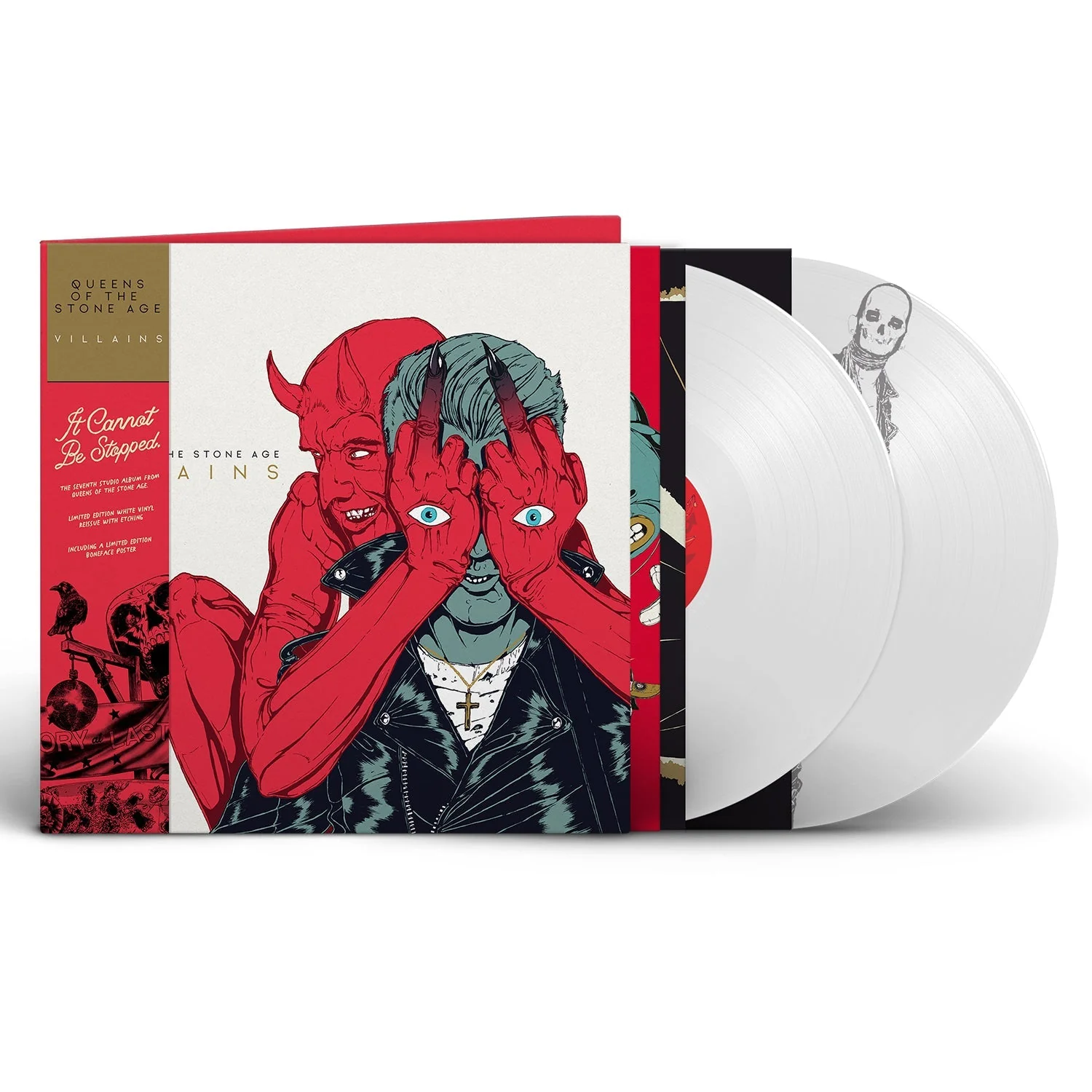 Queens of the Stone Age - Villains - White Vinyl LP Record