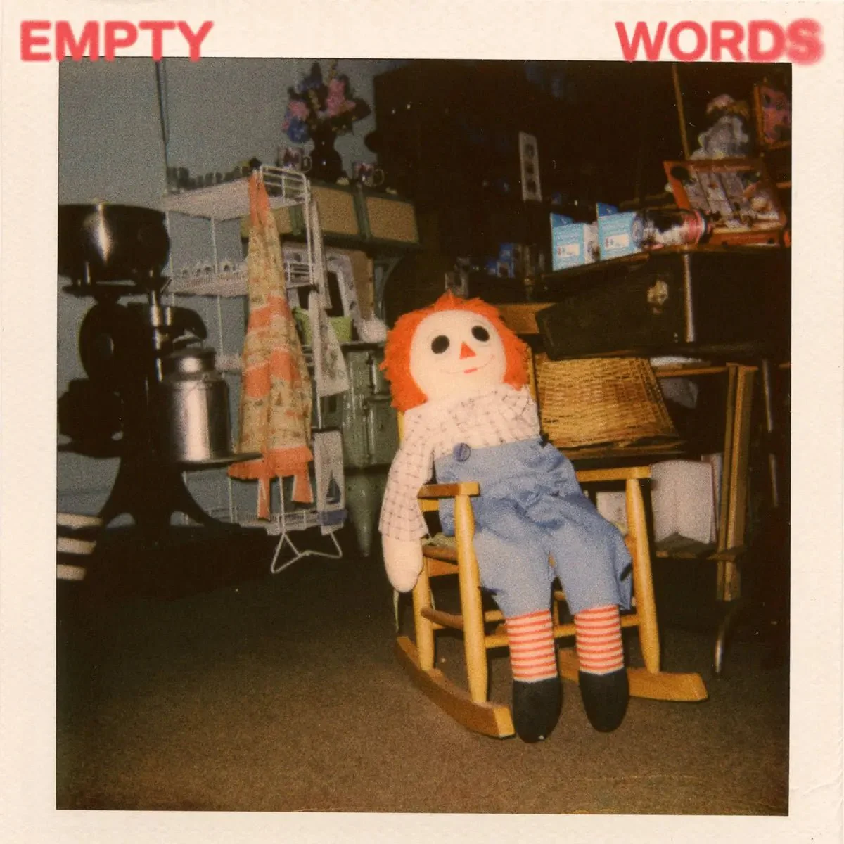Radio Free Alice - Empty Words - Red 12" Vinyl Record - Image 2