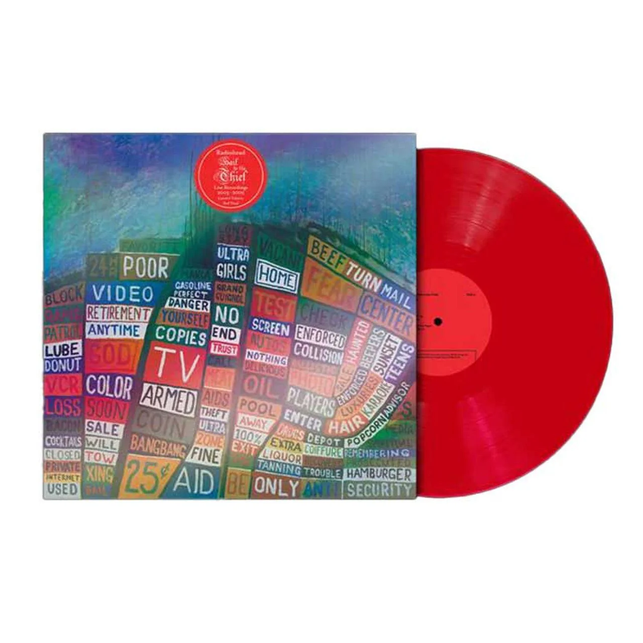 Radiohead - Hail To The Thief (Live Recordings: 2003-2009) - Red Vinyl LP Record