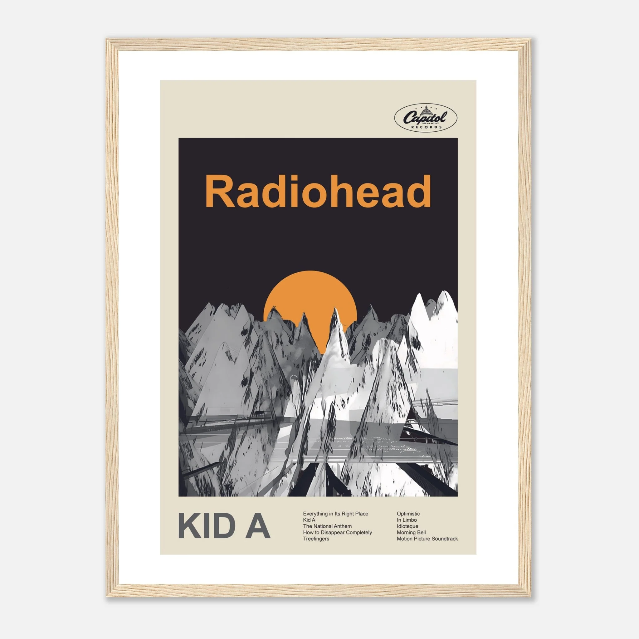 Radiohead - Kid A - Framed Poster - Image 2