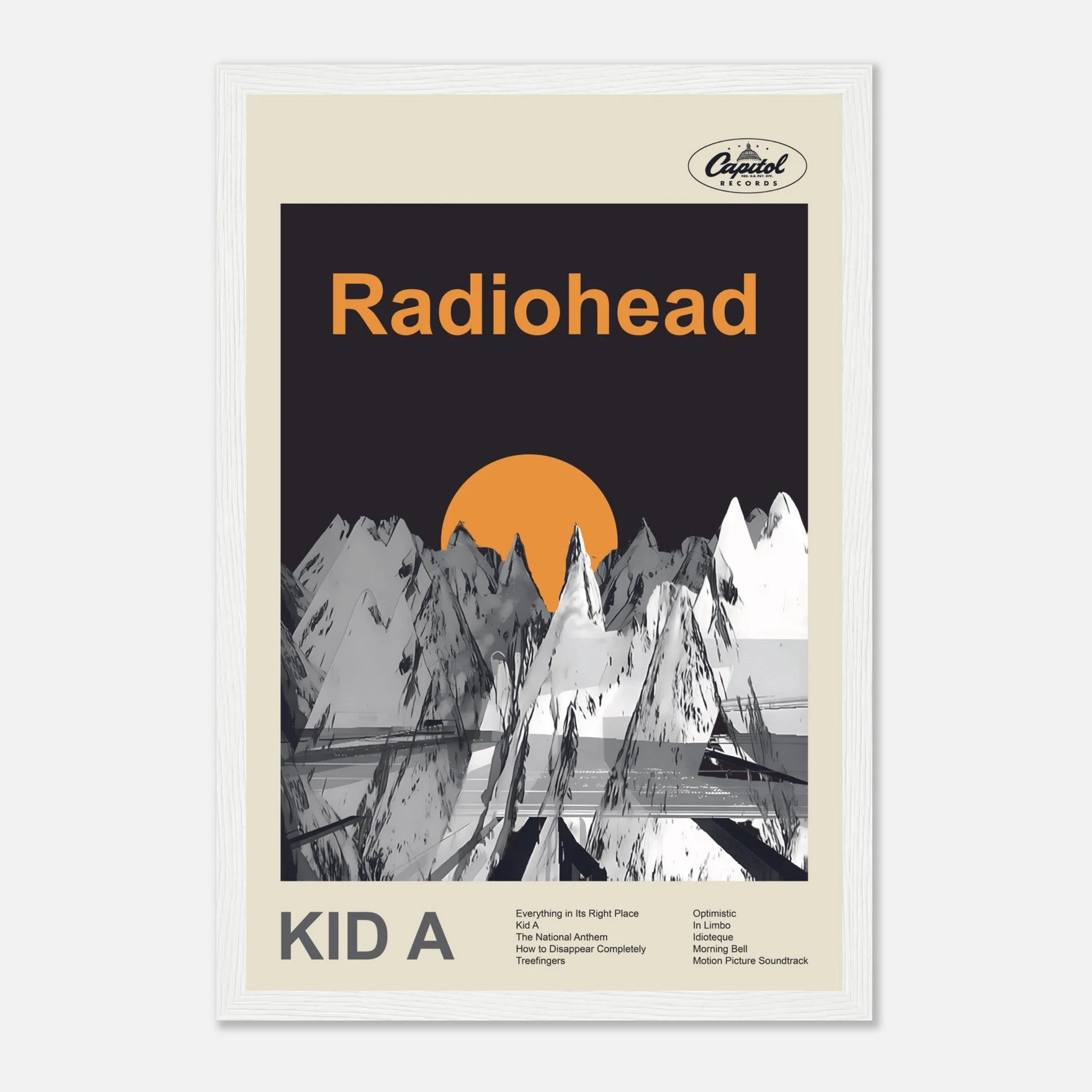 Radiohead - Kid A - Framed Poster - Image 6