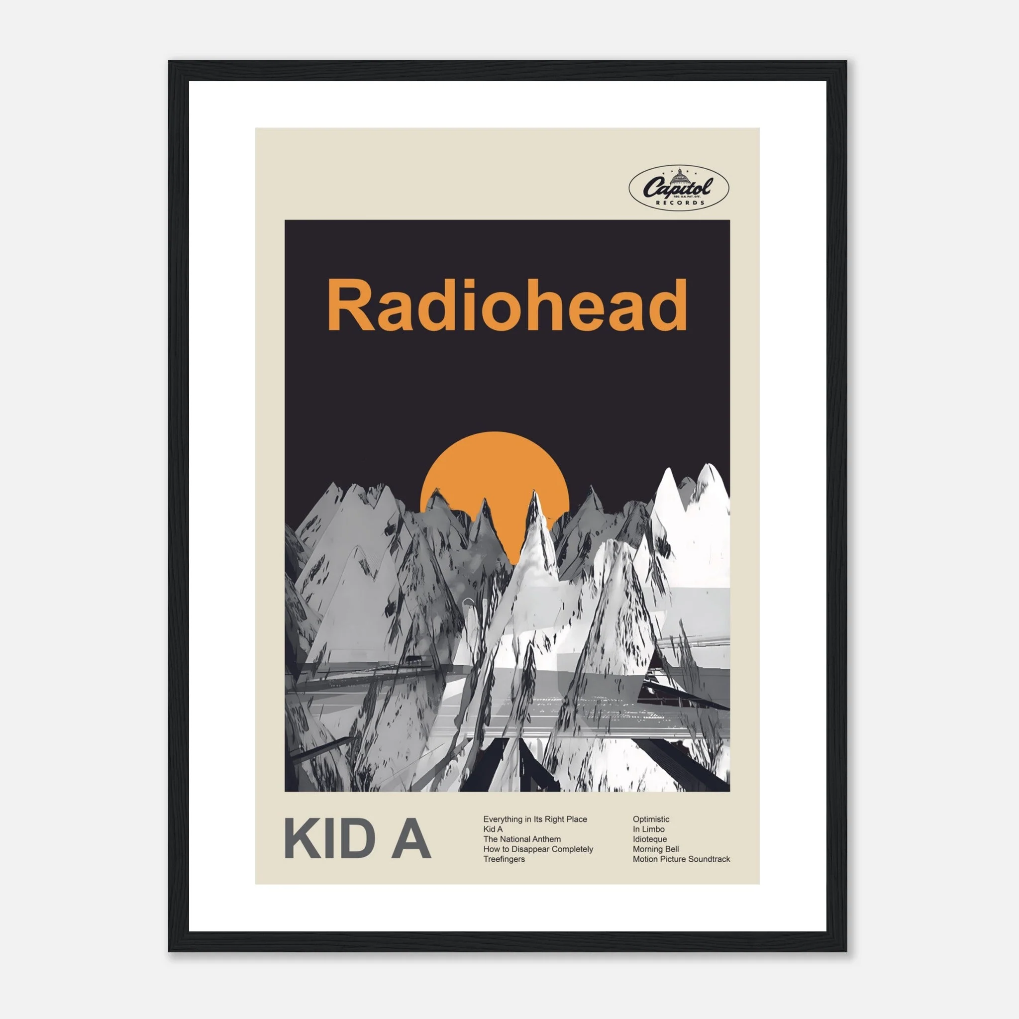 Radiohead - Kid A - Framed Poster - Image 7