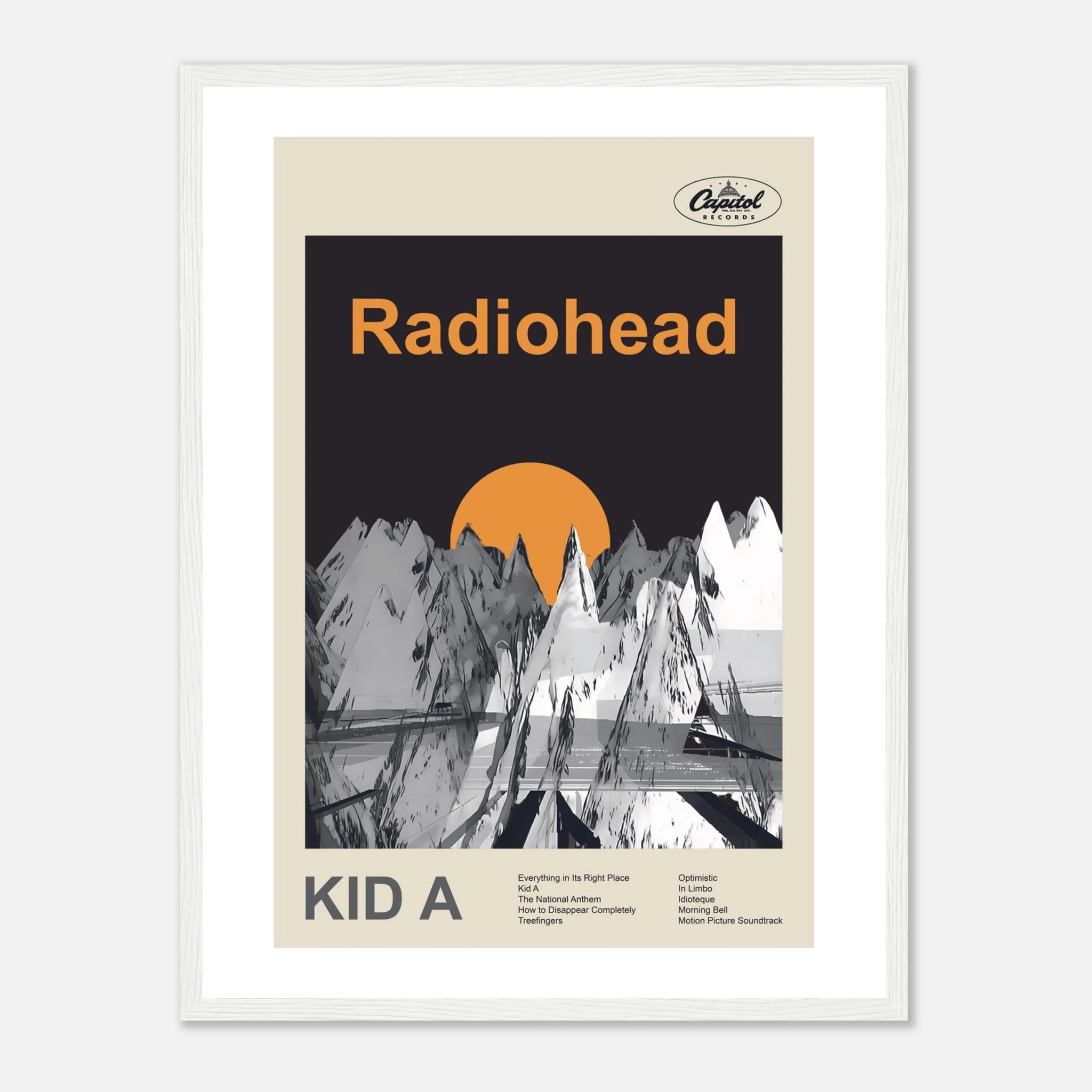 Radiohead - Kid A - Framed Poster - Image 9