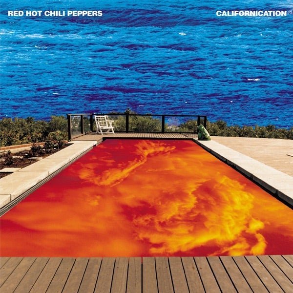 Red Hot Chili Peppers - Californication - Red & Blue Vinyl LP Record - Image 2
