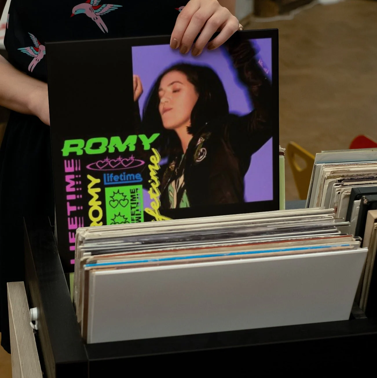 Romy - Lifetime (Remixes) - Vinyl LP Record - Image 4