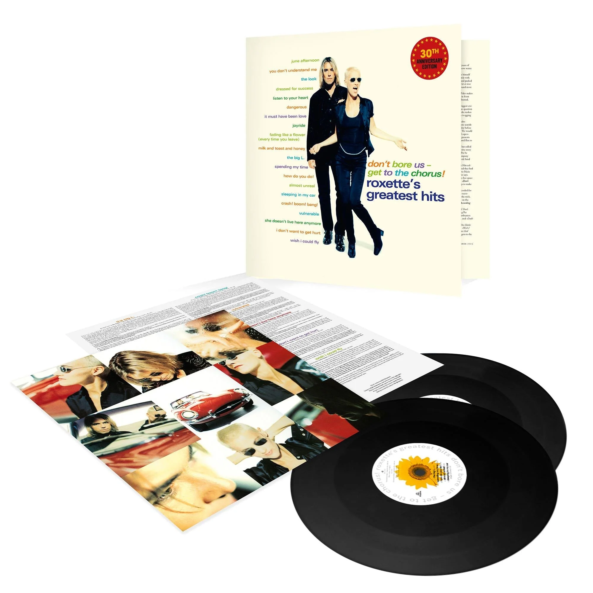 Roxette - Don't Bore Us, Get To The Chorus! (Greatest Hits) 30th Anniversary Edition - Vinyl LP Record