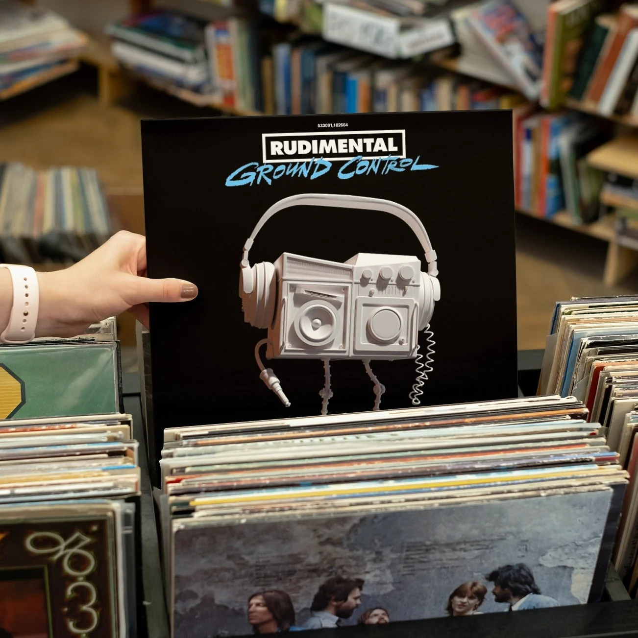 Rudimental – Ground Control – Teal Vinyl LP Record - Image 3
