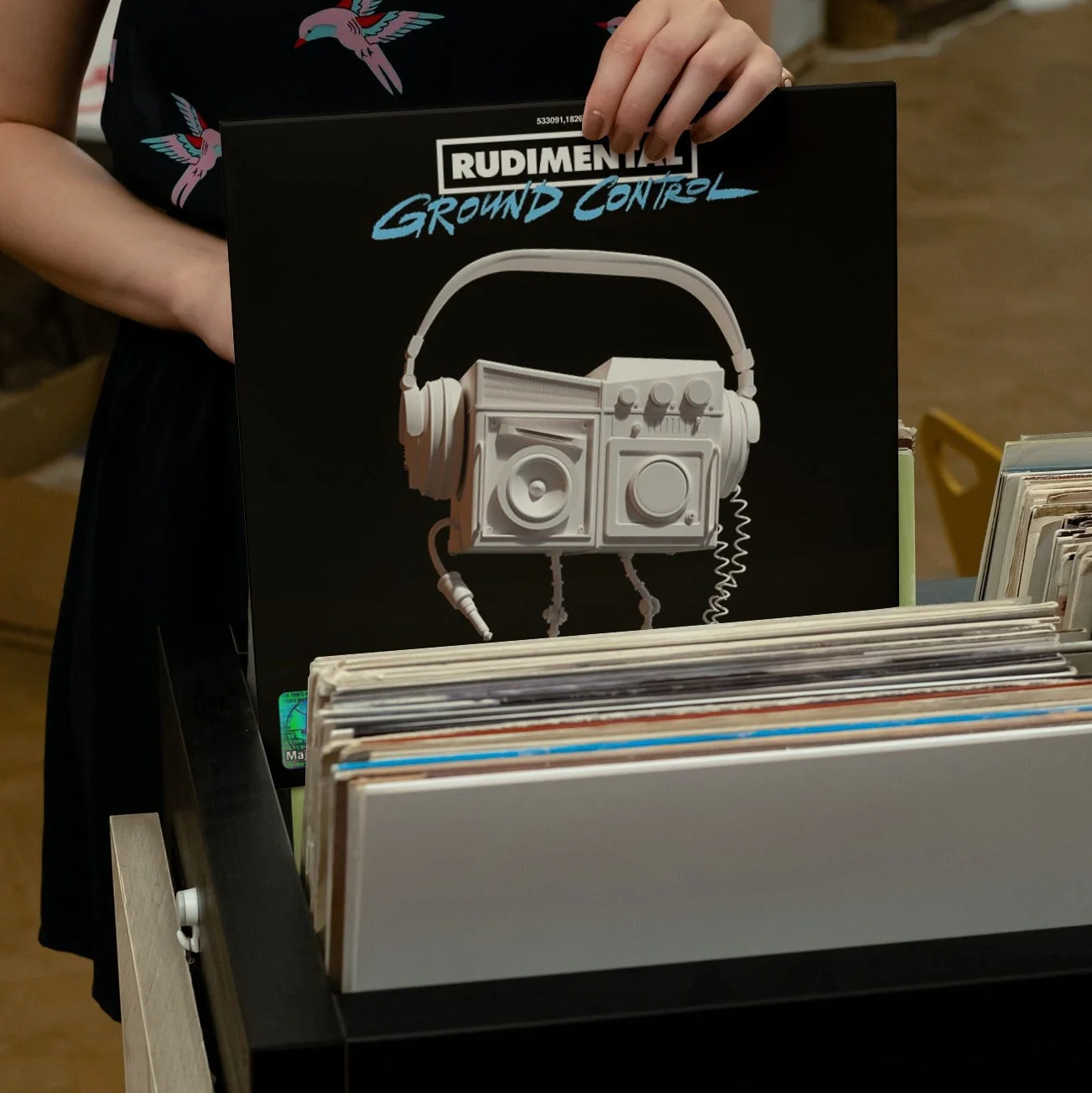 Rudimental – Ground Control – Teal Vinyl LP Record - Image 5