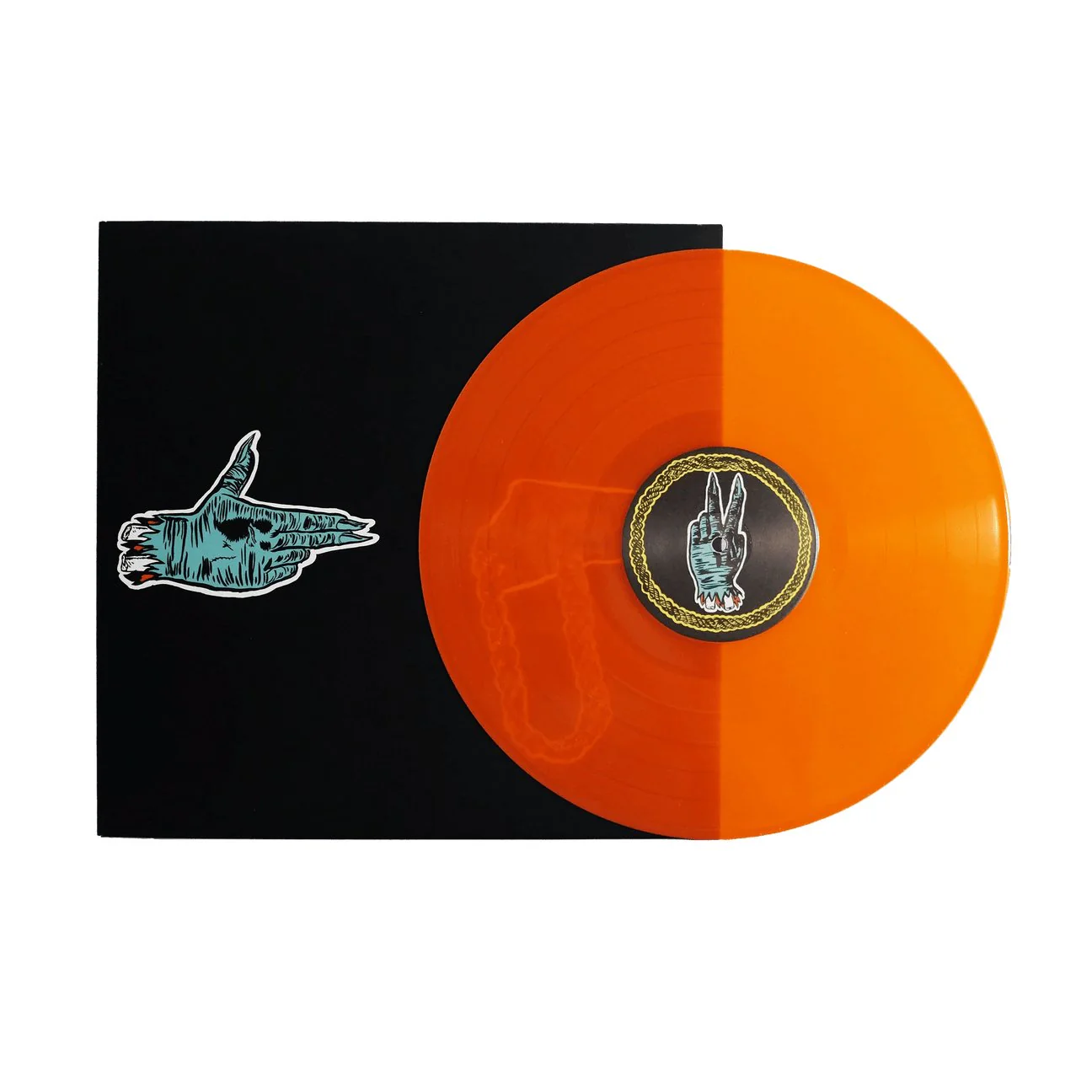 Run The Jewels - Run The Jewels - Orange Vinyl LP Record - Image 2