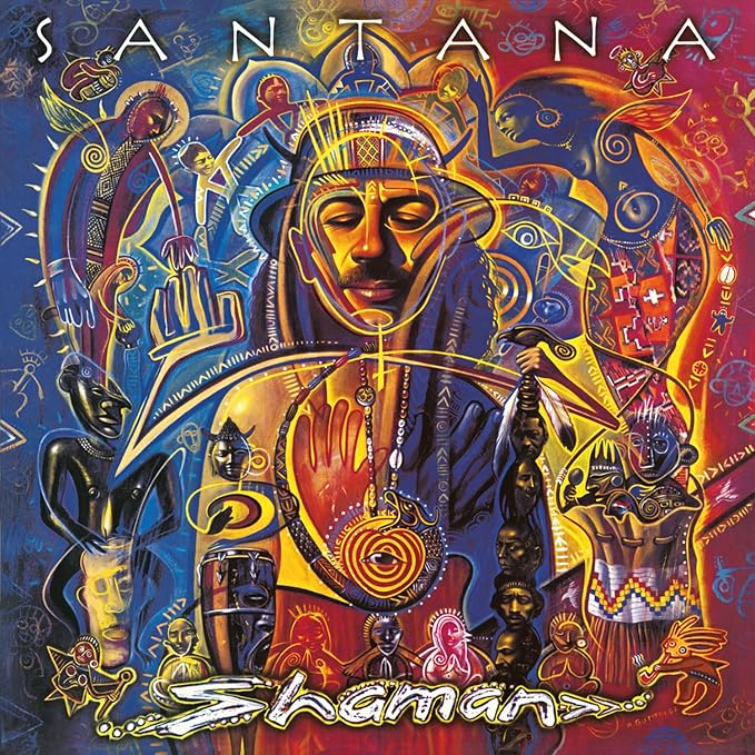 Santana - Shaman - Translucent Purple Vinyl LP Record - Image 2
