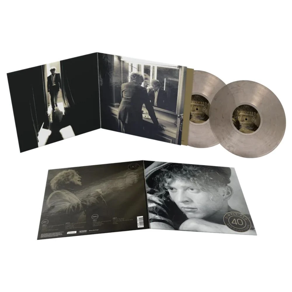 Simply Red - Recollections - Smokey Marble Vinyl LP Record - Image 2