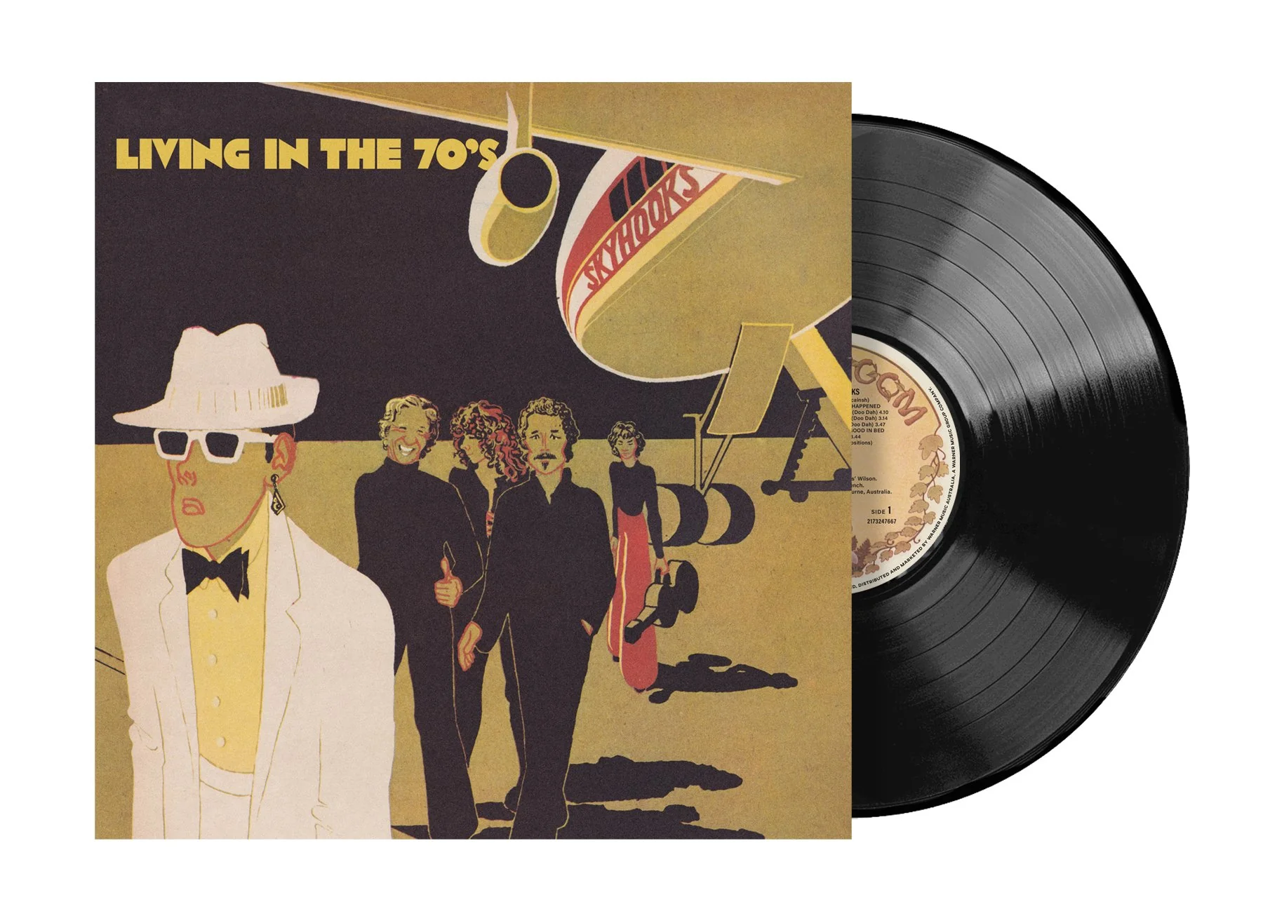 Skyhooks - Living In The 70's - 50th Anniversary Vinyl LP Record - Image 2