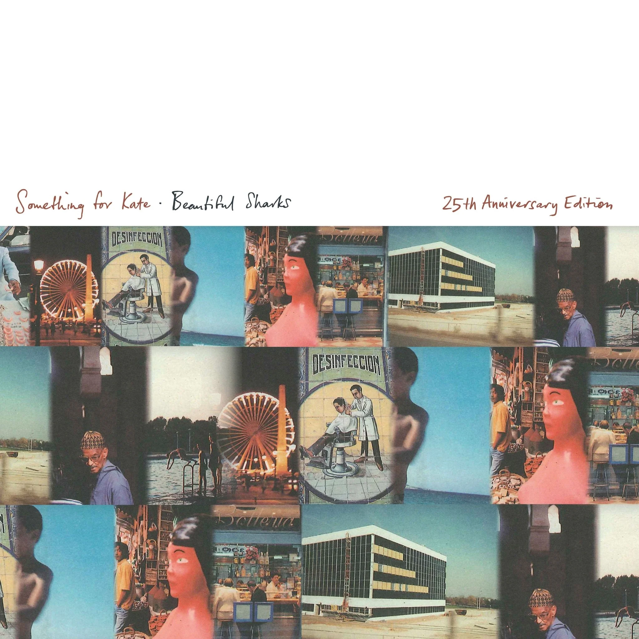 Something For Kate - Beautiful Sharks (25th Anniversary Edition) - Silver Vinyl LP Record - Image 2