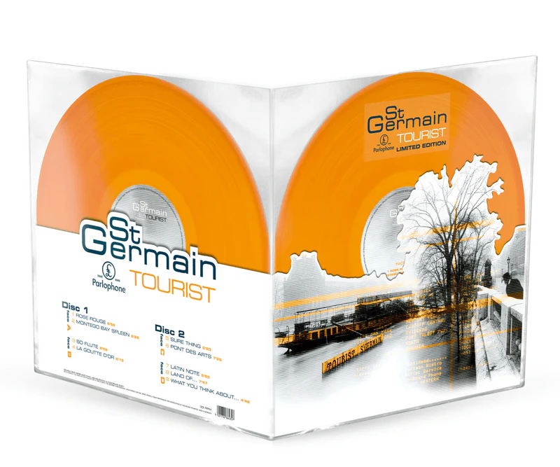 St Germain - Tourist - Orange Vinyl LP Record - Image 2