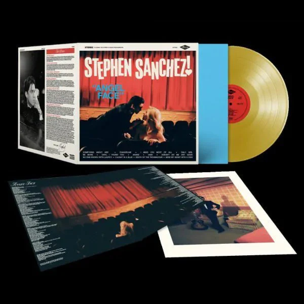 Stephen Sanchez - Angel Face - Gold Vinyl LP Record - Image 2
