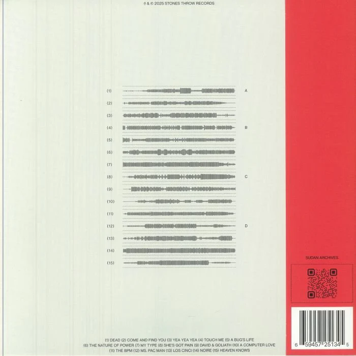 Sudan Archives - The BPM - Red Vinyl LP Record - Image 3