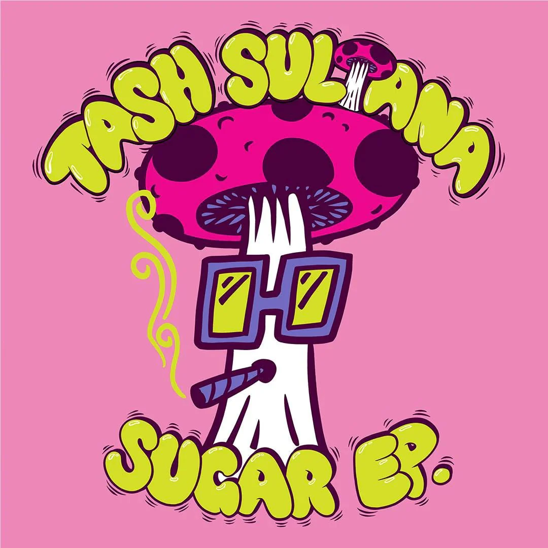 Tash Sultana - Sugar - Pink Marbled Vinyl EP Records - Image 3