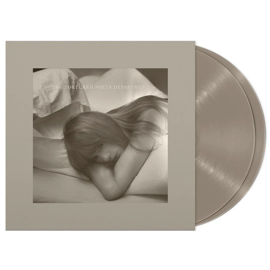 Taylor Swift - The Tortured Poets Department - Parchment Beige Vinyl LP Record - Image 2