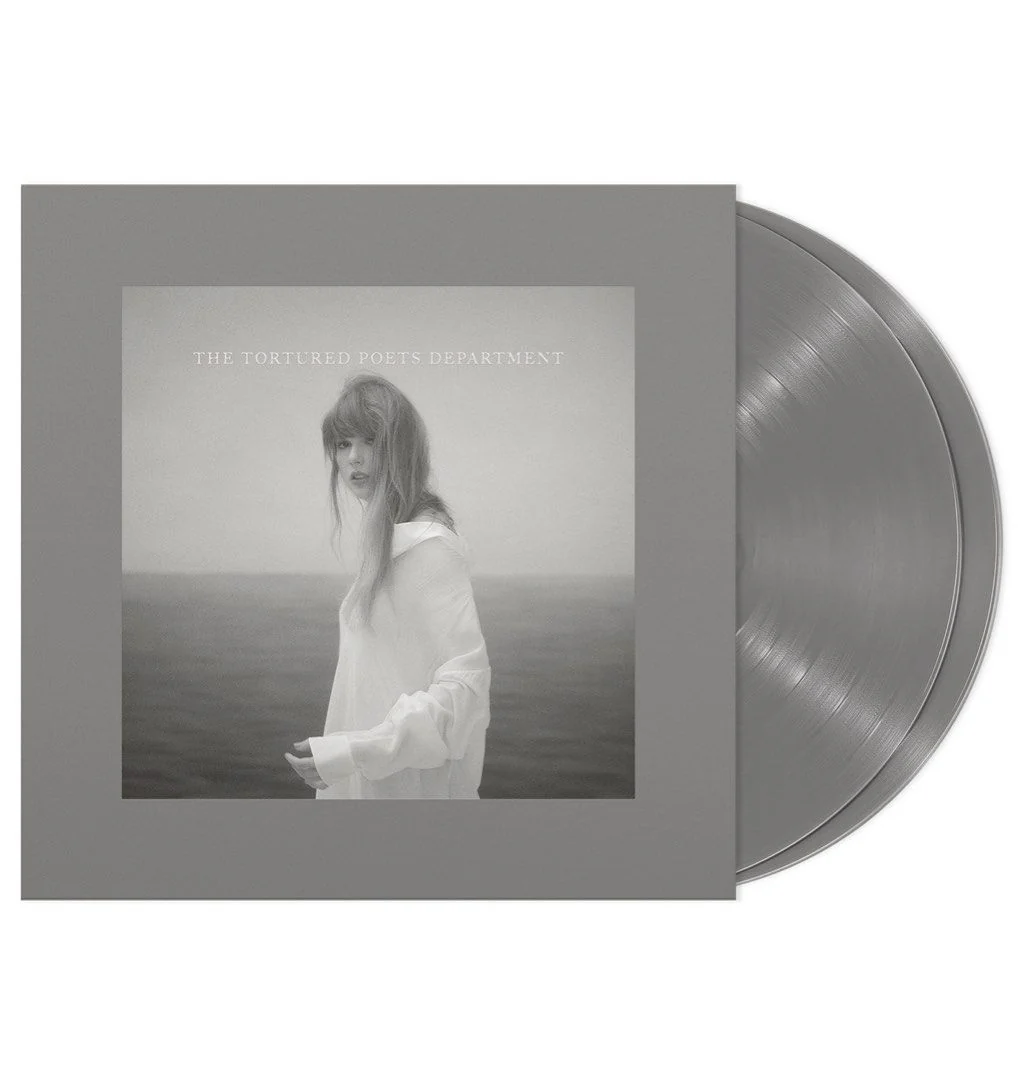 Taylor Swift - The Tortured Poets Department - Smoke Gray Vinyl LP Record - Image 2