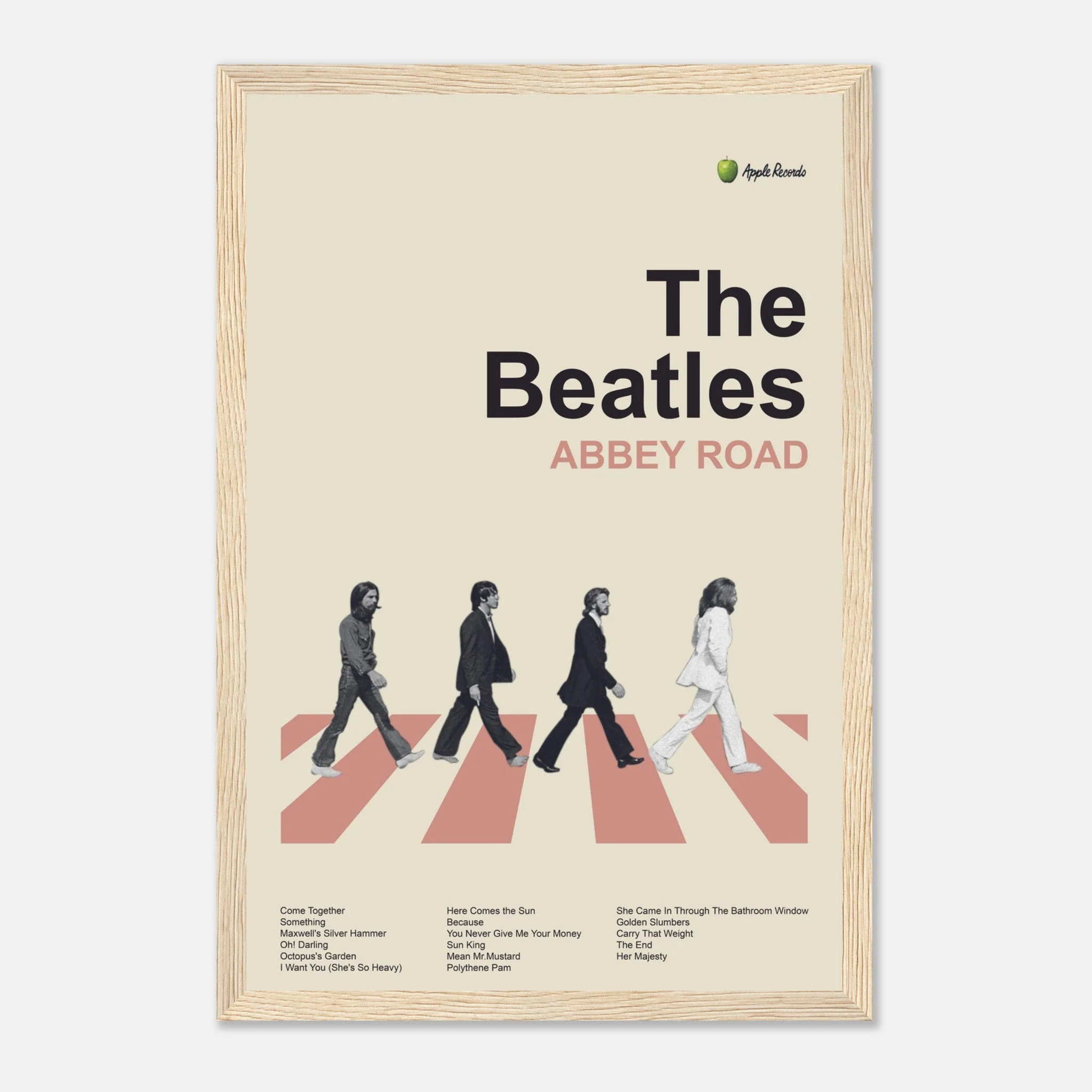The Beatles - Abbey Road - Framed Poster - Image 3