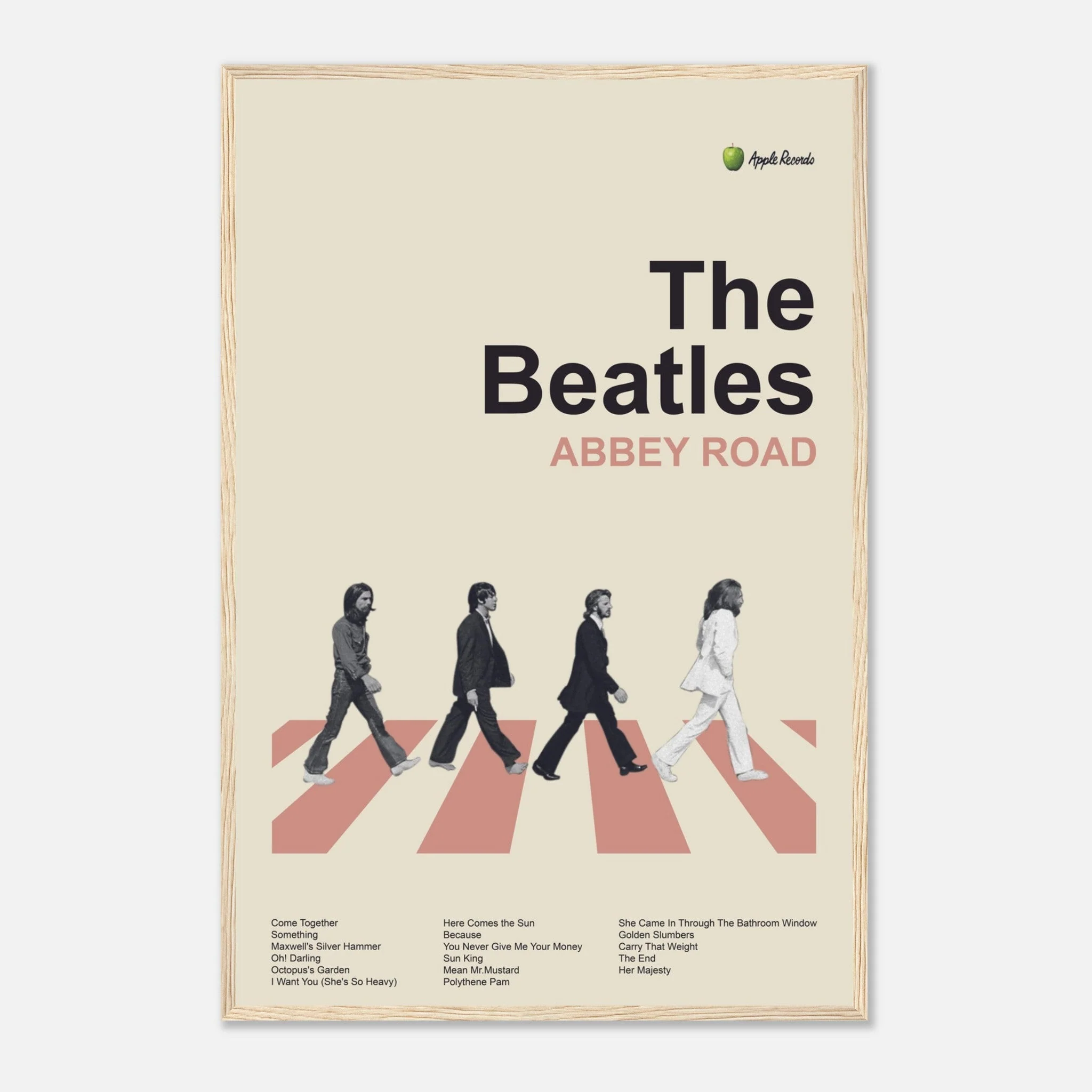 The Beatles - Abbey Road - Framed Poster - Image 4