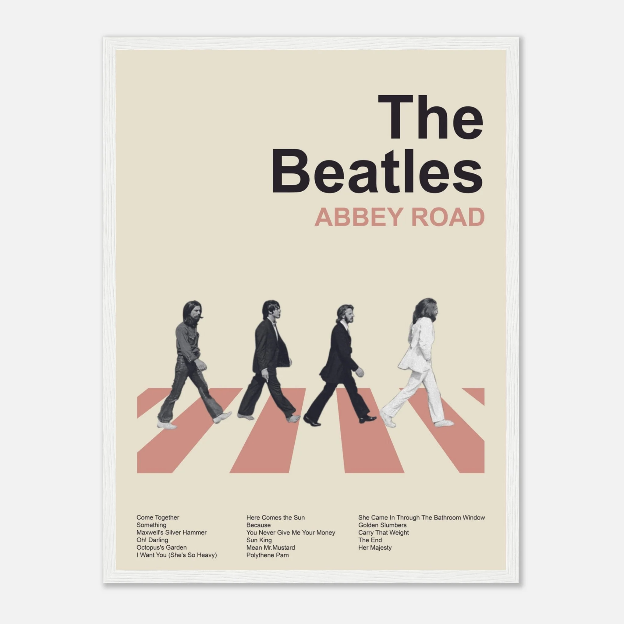 The Beatles - Abbey Road - Framed Poster - Image 5
