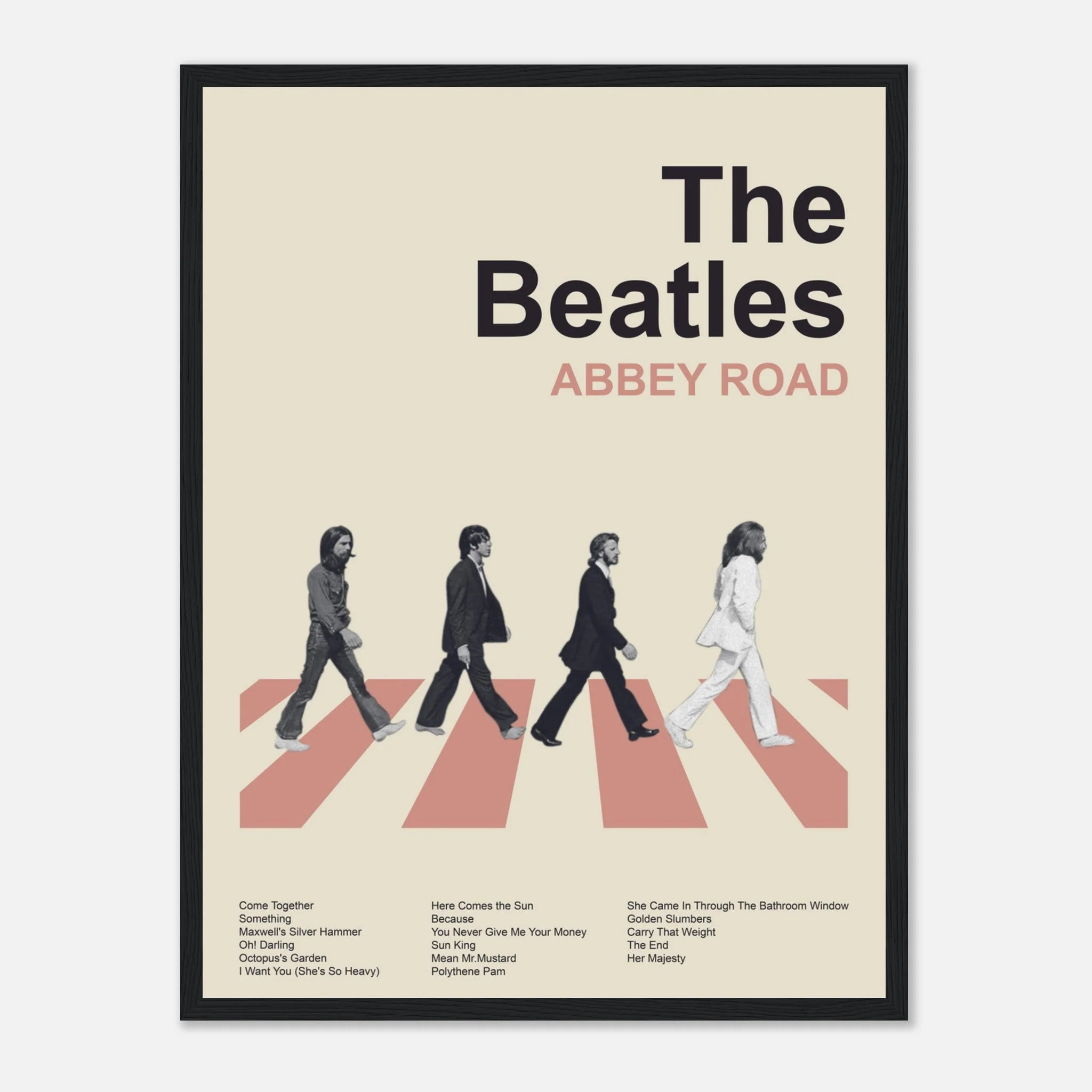 The Beatles - Abbey Road - Framed Poster - Image 6