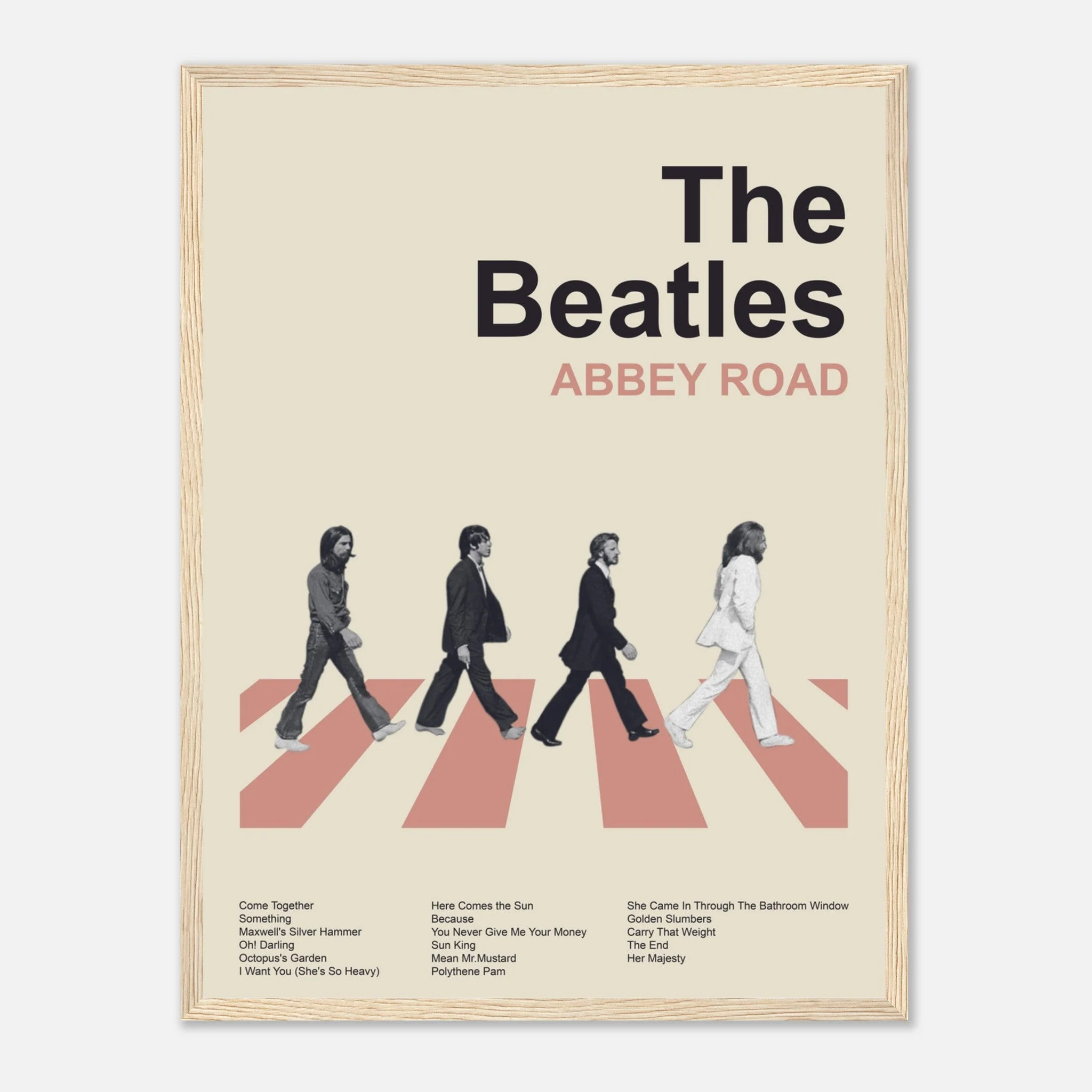 The Beatles - Abbey Road - Framed Poster - Image 7