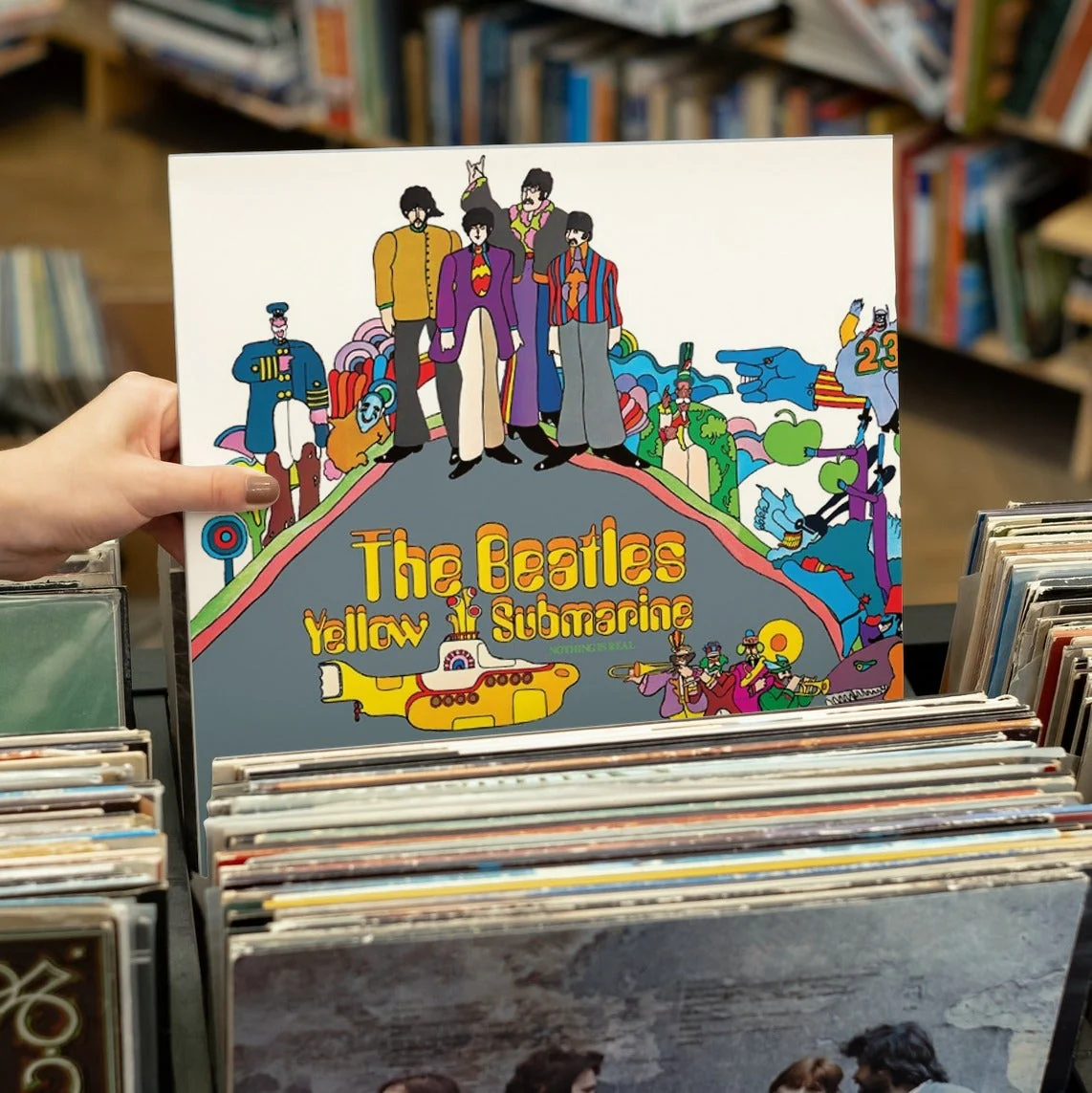 The Beatles - Yellow Submarine - Vinyl LP Record - Image 4