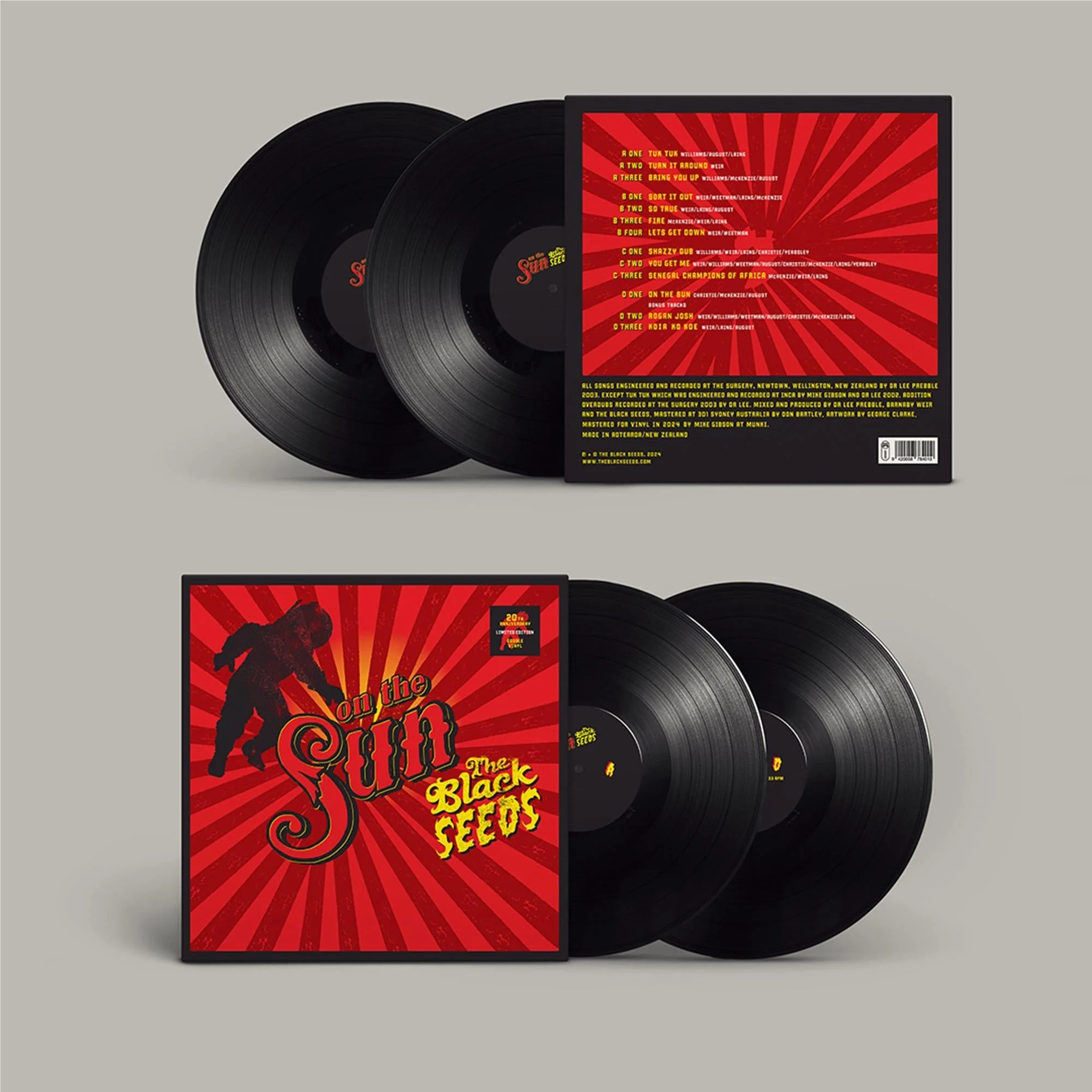 The Black Seeds - On The Sun - 20th Anniversary Edition - Vinyl LP Record - Image 2