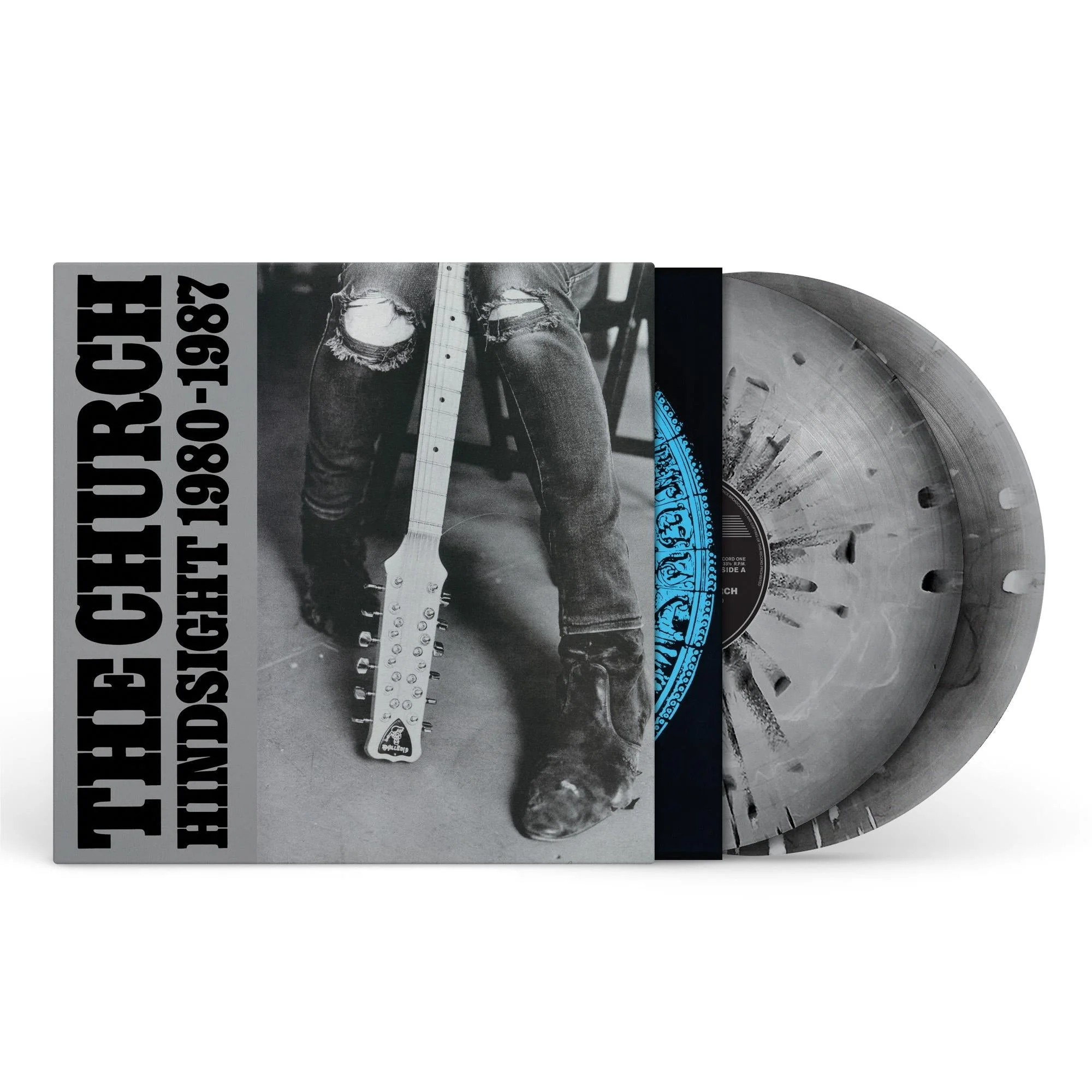 The Church - Hindsight 1980-1987 - Black & Silver Splatter Vinyl LP Record