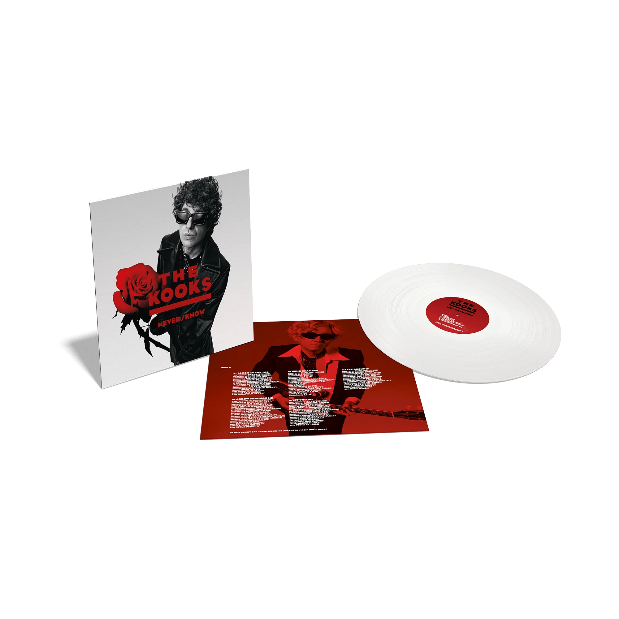 The Kooks - Never/Know - White Vinyl LP Record - Image 2