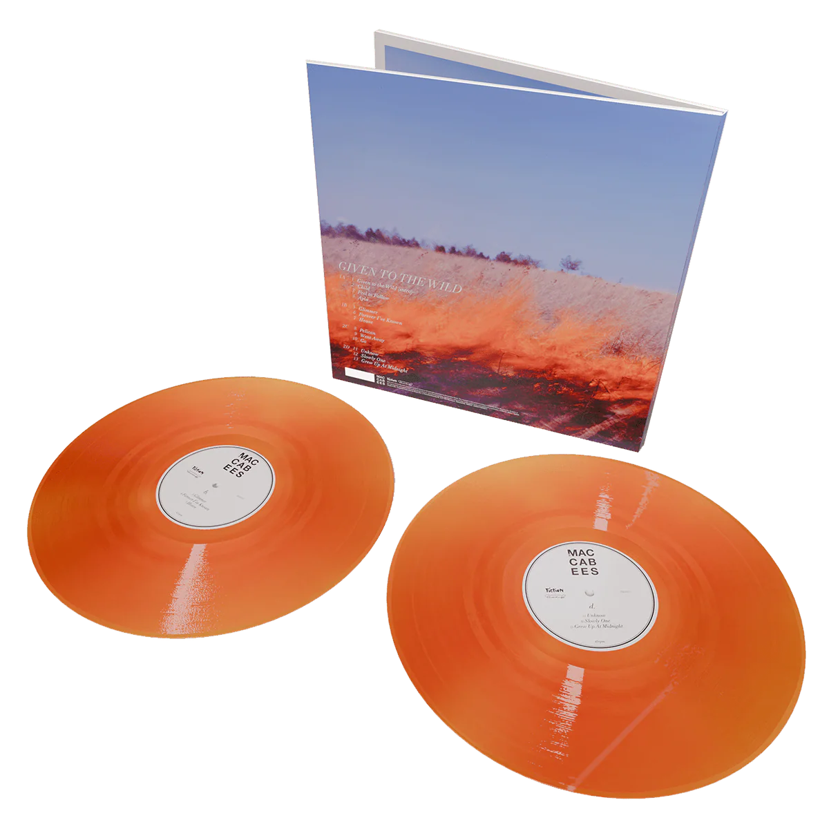 The Maccabees - Given To The Wild - Orange Vinyl LP Record - Image 2