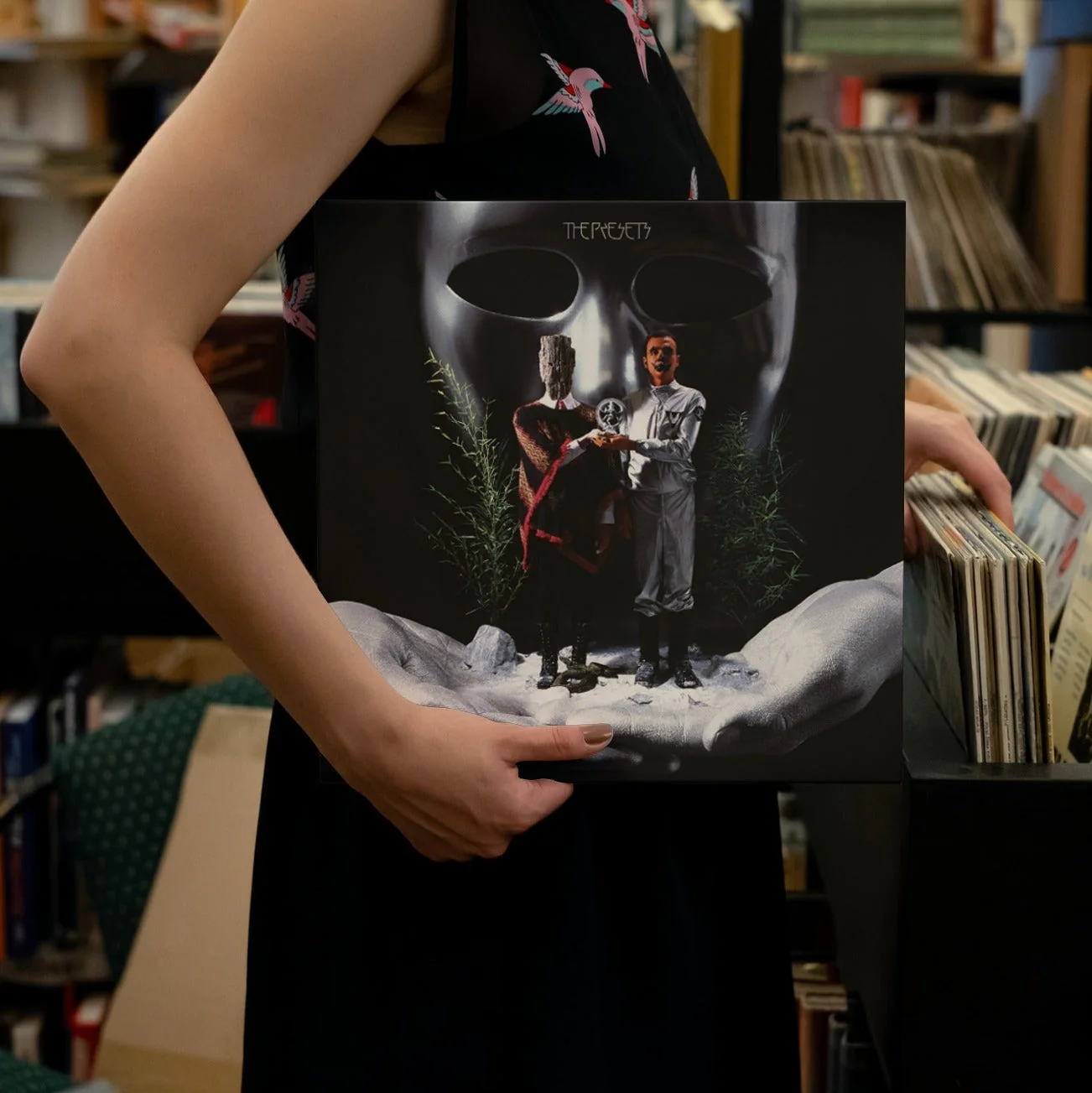 The Presets - Apocalypso - Limited Edition Orange Vinyl LP Record - Image 3