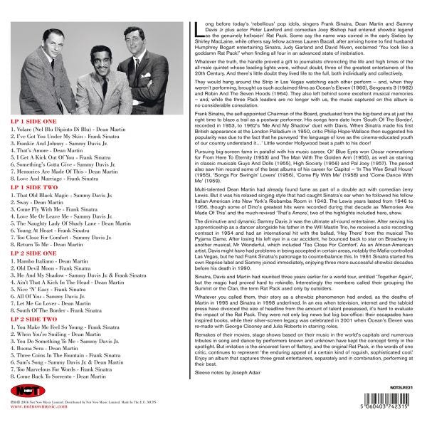 The Rat Pack - The Very Best Of The Rat Pack - Green Vinyl LP Record - Image 4