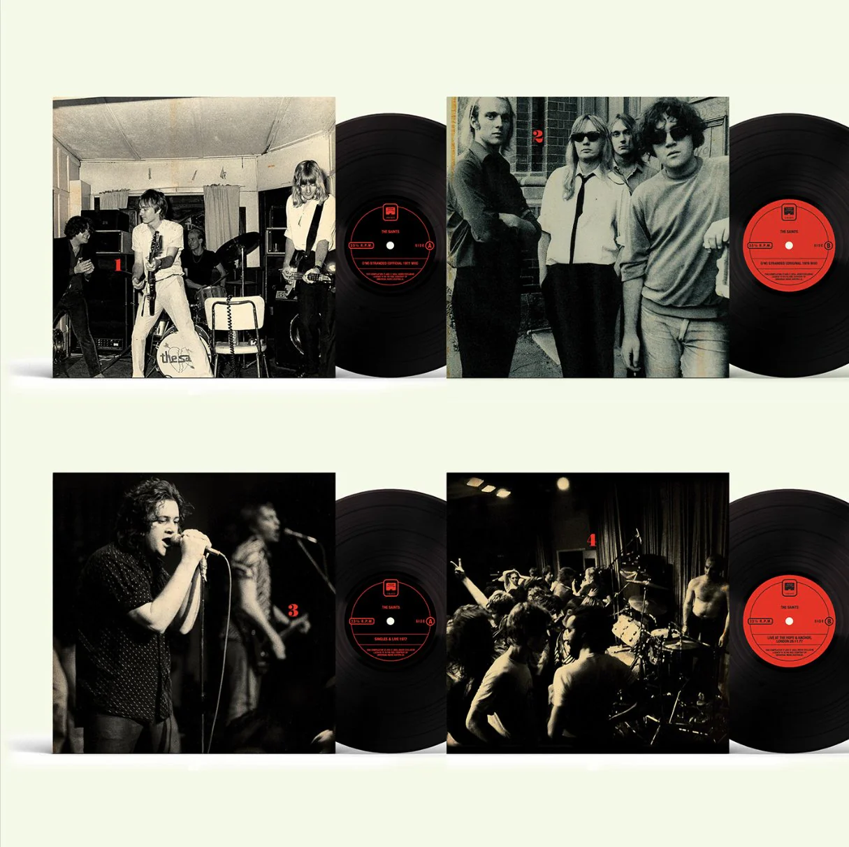 The Saints - (I'm) Stranded 4LP Vinyl Record Box Set - Image 2