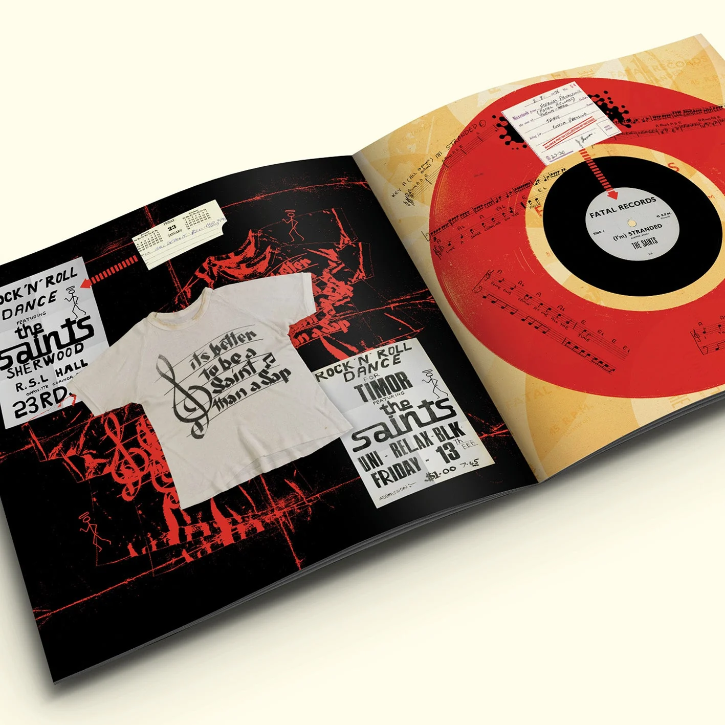 The Saints - (I'm) Stranded 4LP Vinyl Record Box Set - Image 4
