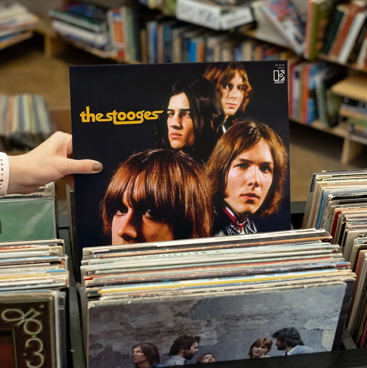The Stooges - The Stooges - Limited Edition Coloured Vinyl LP Record - Image 4