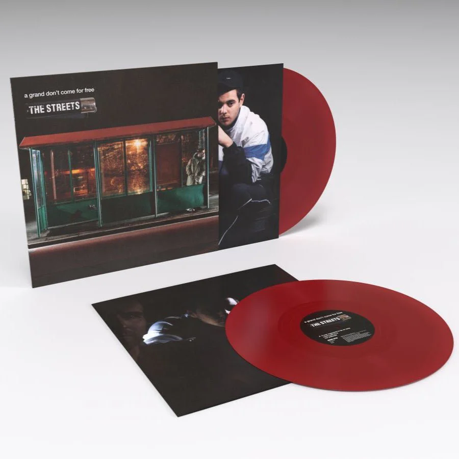 The Streets - A Grand Don't Come For Free - Red Vinyl LP Record - Image 2