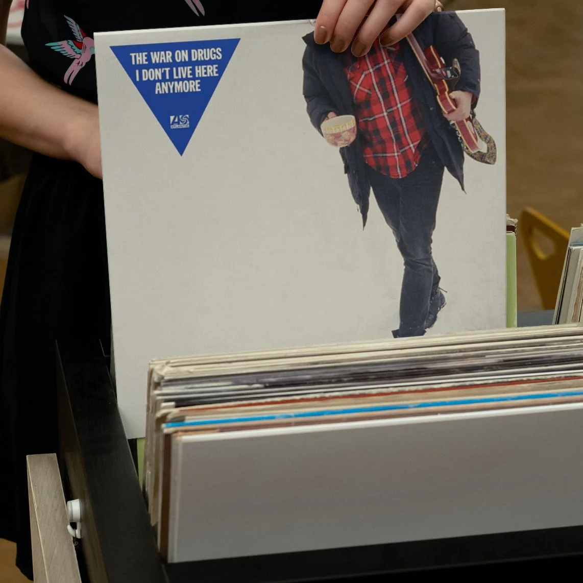 The War On Drugs - I Don't Live Here Anymore - Blue Vinyl LP Record - Image 4
