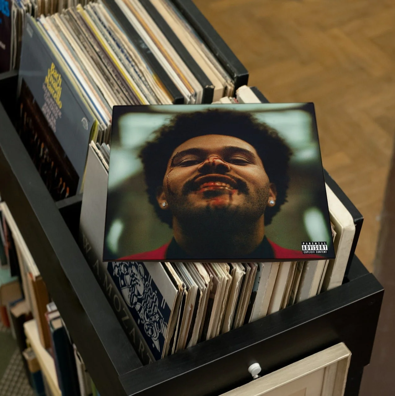 The Weeknd - After Hours - Clear & Red Splatter Vinyl LP Record - Image 4