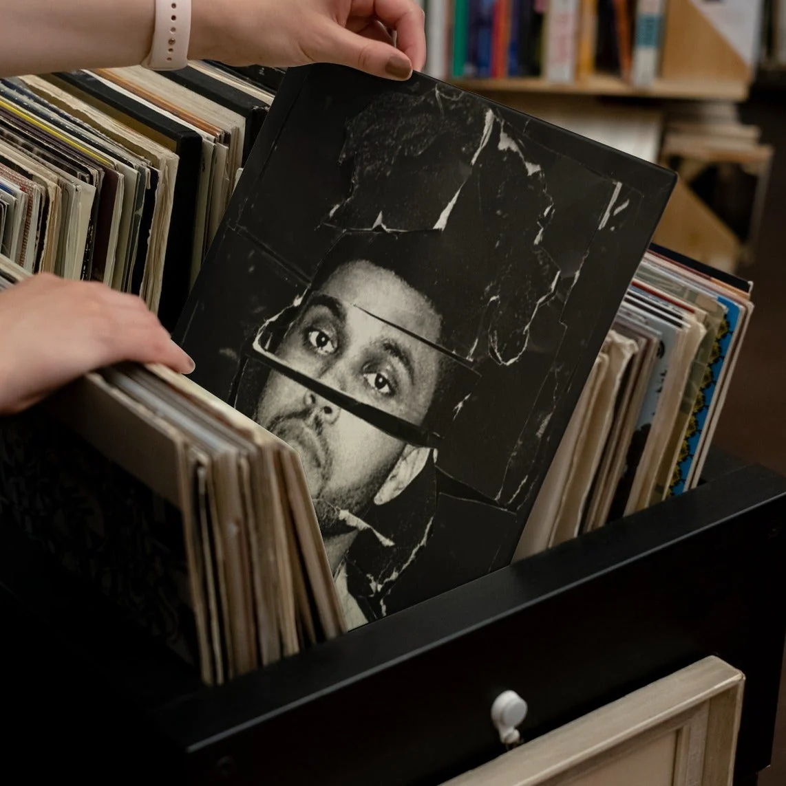 The Weeknd - Beauty Behind The Madness 5th Anniversary Edition - Yellow Splatter Vinyl LP Record - Image 3
