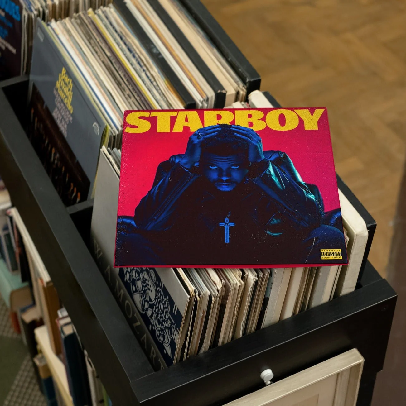 The Weeknd - Starboy - Translucent Red Vinyl LP Record - Image 5