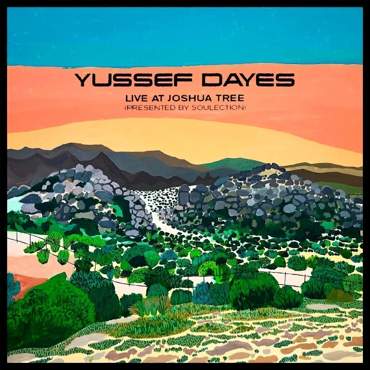 The Yussef Dayes Experience - Live At Joshua Tree (Presented By Soulection) - Vinyl EP Record - Image 2