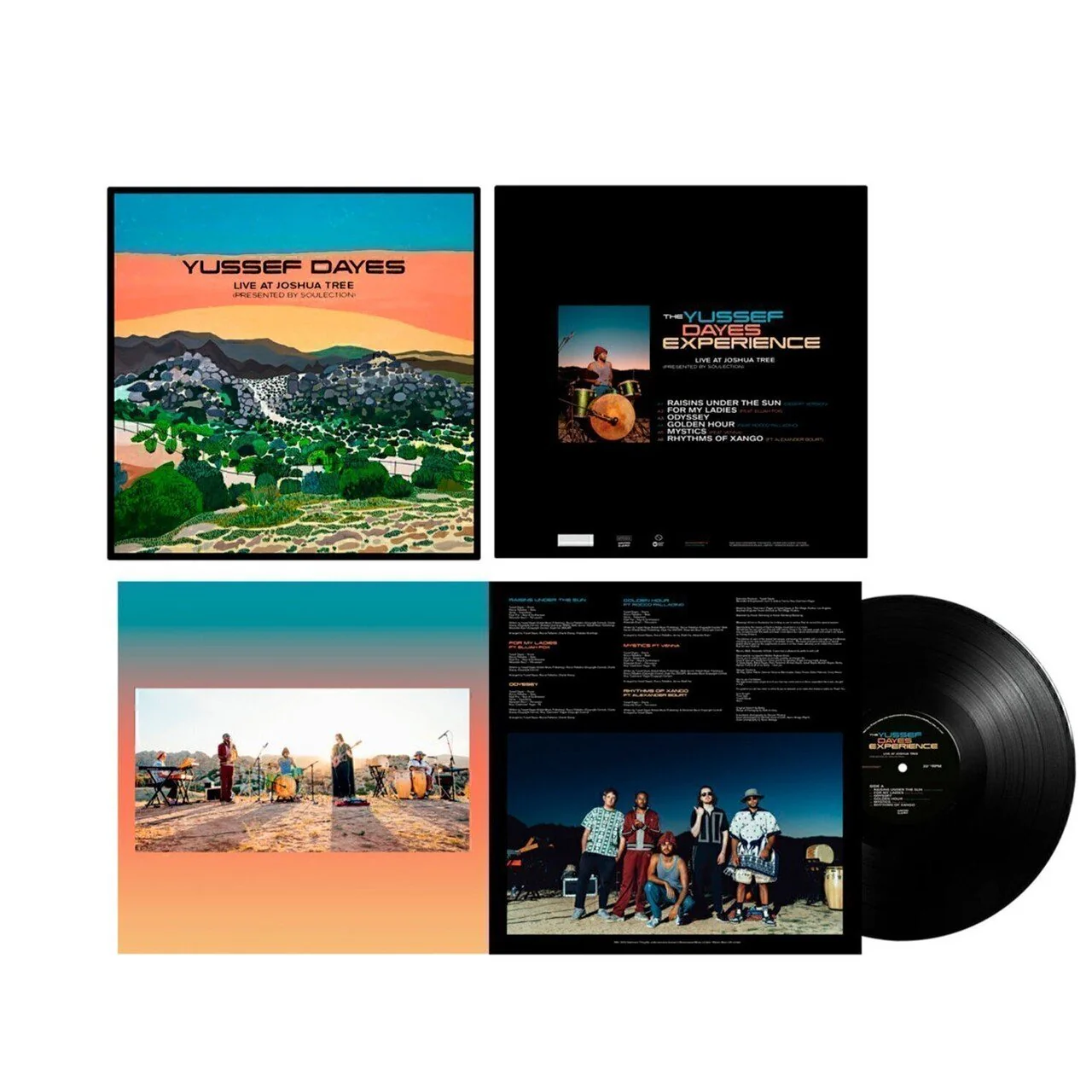 The Yussef Dayes Experience - Live At Joshua Tree (Presented By Soulection) - Vinyl EP Record - Image 3